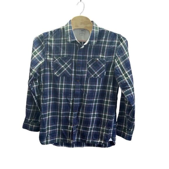 Vans Off the Wall Plaid Long Sleeve Extra Large (XL) - Picture 1 of 6